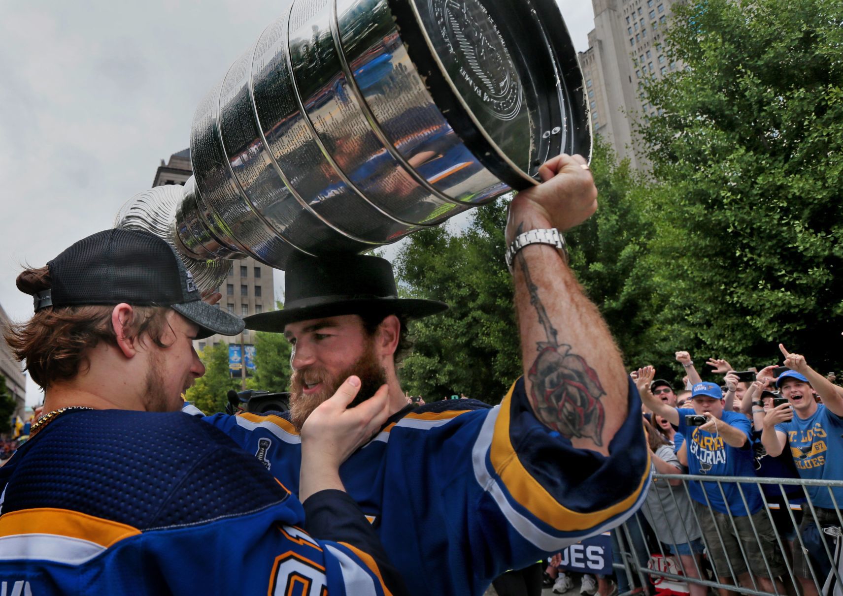 Scenes from Blues Stanley Victory Parade